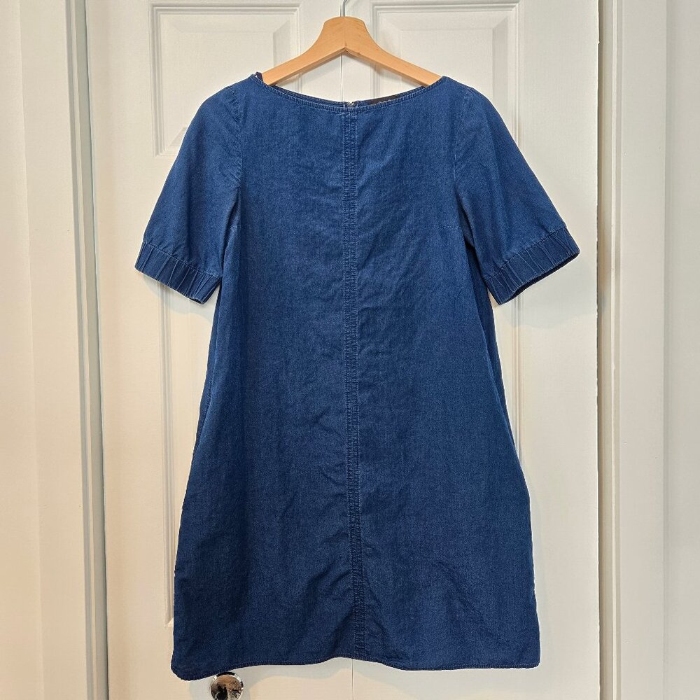 EUC Sz4 COS denim dress with pockets jean mini